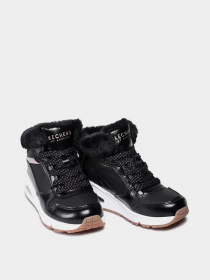 Ботинки и сапоги Skechers Uno - Cozy On Air модель 310518L BKRG Фото