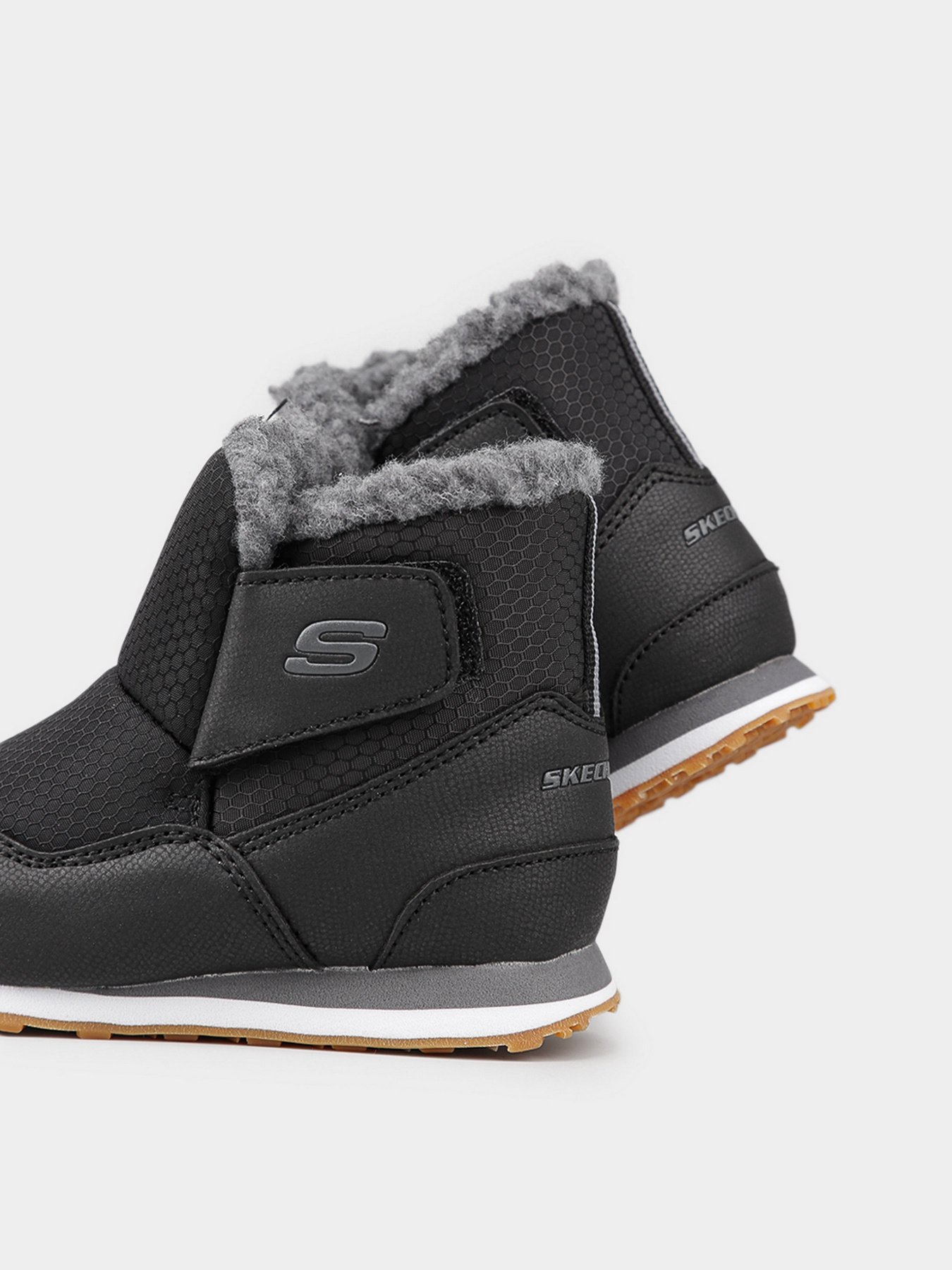 Ботинки и сапоги Skechers Authentic модель 400061N BLK Фото