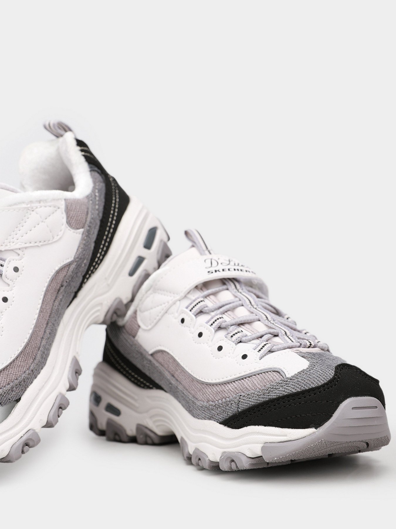 Кросівки Skechers D`lites модель 302524L BKGY Кросівки Skechers D`lites модель 302524L BKGY Фото