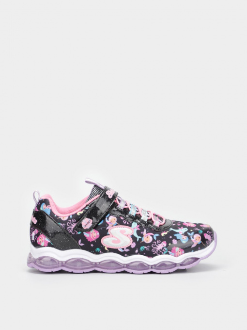 Кроссовки Skechers Lights: Glimmer Lights - Sea Glow модель 20178L BKMT Фото