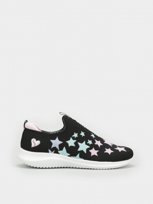 Слипоны и мокасины Skechers Ultra Flex-Starry модель 302260L BKMT Фото