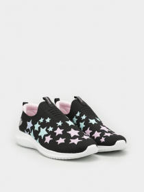Слипоны и мокасины Skechers Ultra Flex-Starry модель 302260L BKMT Фото