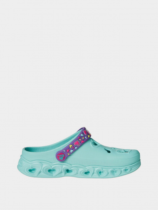 Шлёпанцы Skechers Light Hearted - Unicorns & Sunshine модель 308023L TURQ Фото