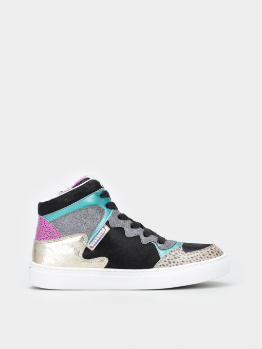 Кеди Skechers Sidestreet - Fierce Remix модель 310076L BKMT Фото