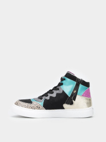 Кеды Skechers Sidestreet - Fierce Remix модель 310076L BKMT Фото
