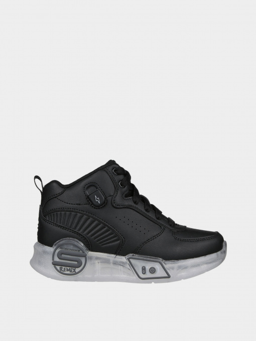 Ботинки и сапоги Skechers S-Lights Remix модель 400620L BLK Фото