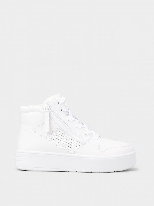 Кеды Skechers Court High - Color Voltage модель 310198L WHT Фото