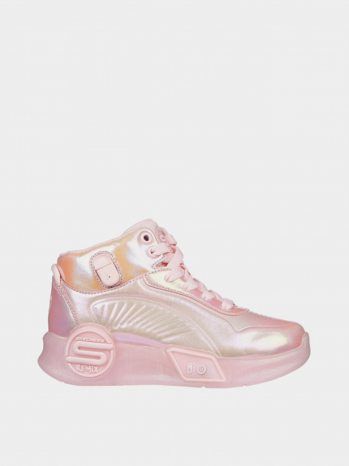 Ботинки и сапоги Skechers S-Lights Remix - Pearlescent модель 310103L LTPK Фото