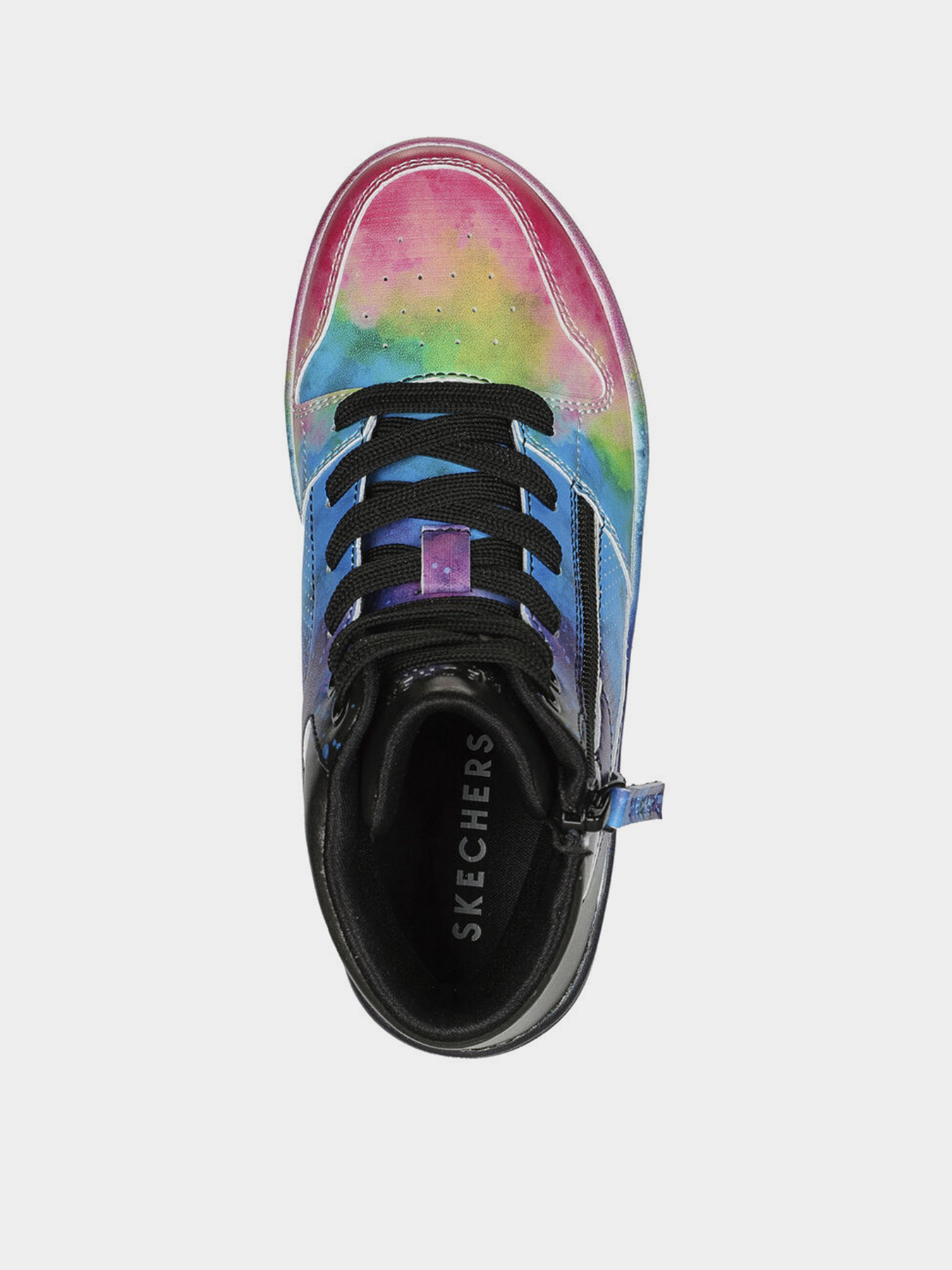 Кеды Skechers Skechers Court High - Electric Splash модель 310195L BKMT Фото