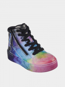 Кеды Skechers Skechers Court High - Electric Splash модель 310195L BKMT Фото