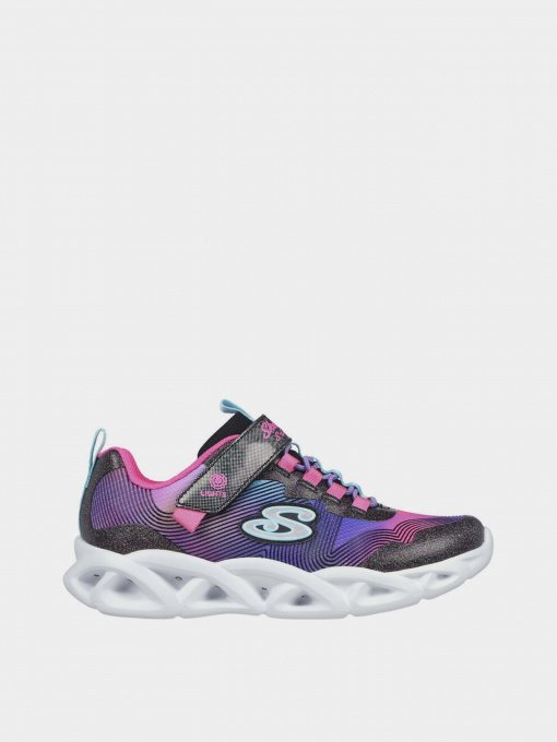 Кроссовки Skechers S Lights: Twisty Brights 2.0 модель 302339L BKMT Фото