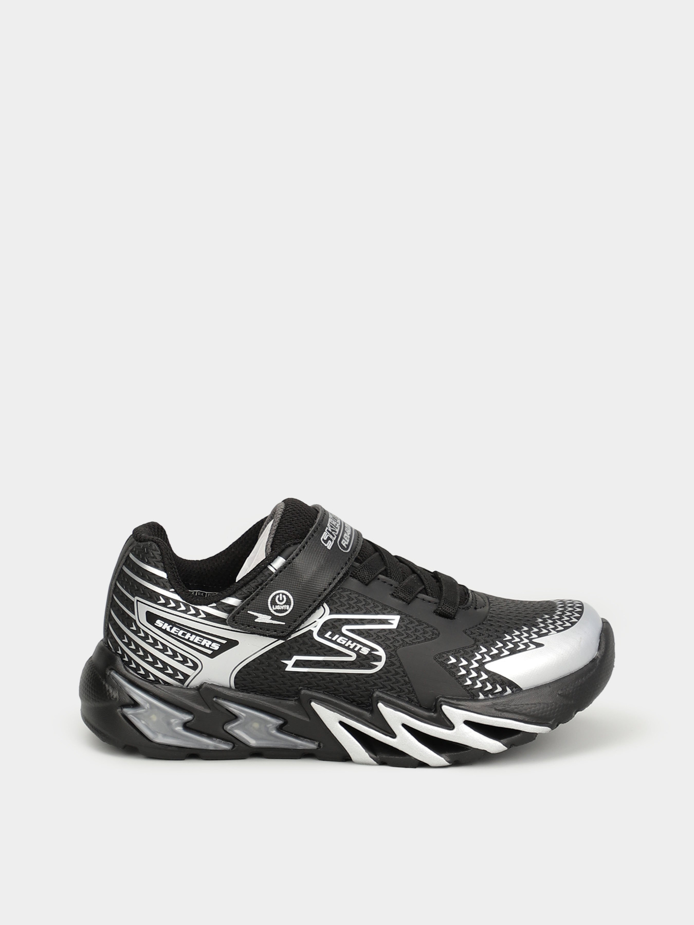 Кроссовки Skechers S Lights: Flex-Glow Bolt модель 400138L BKSL Фото