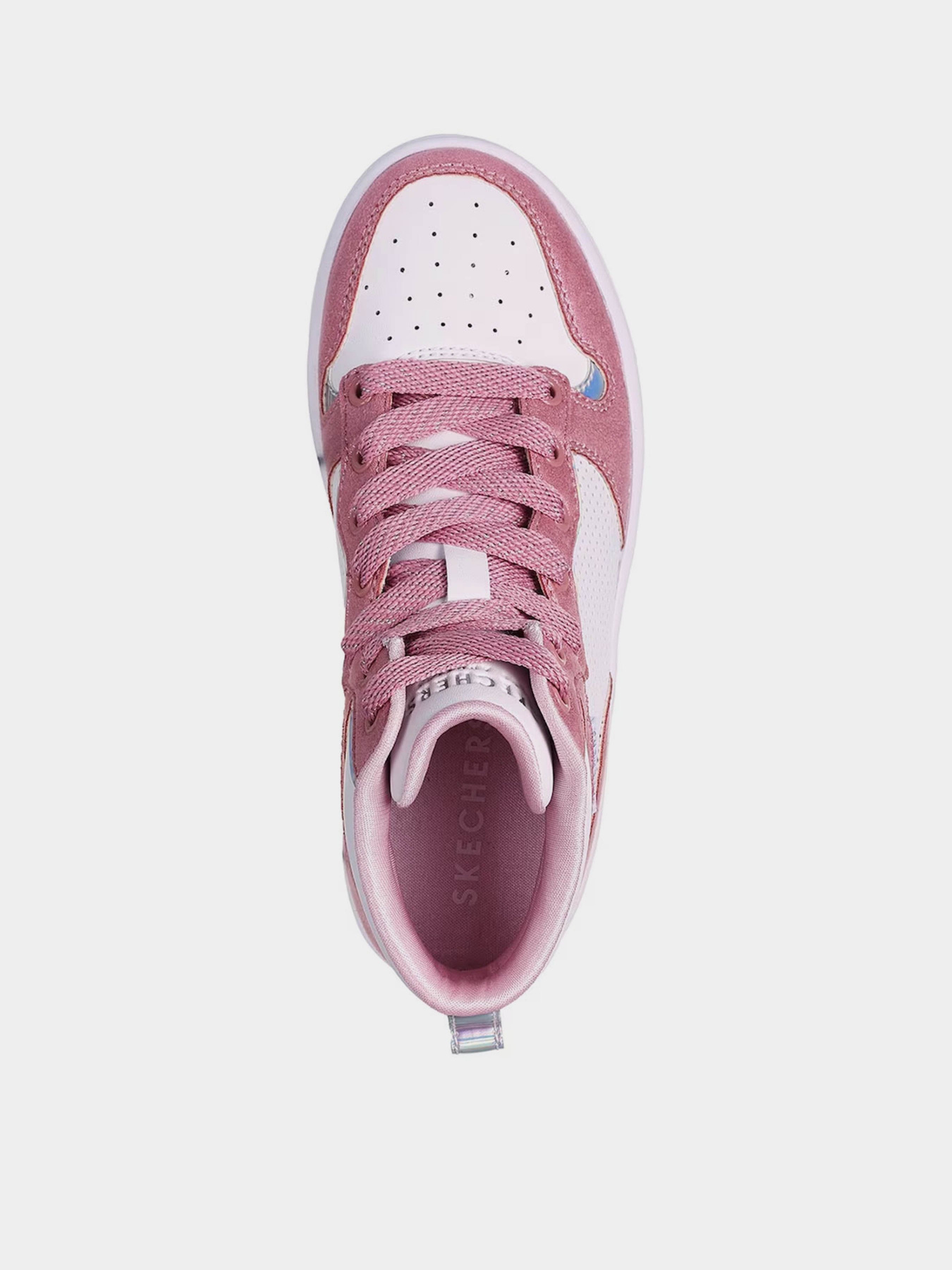 Кеды Skechers Court High модель 310192L WPK Кеды Skechers Court High модель 310192L WPK Фото