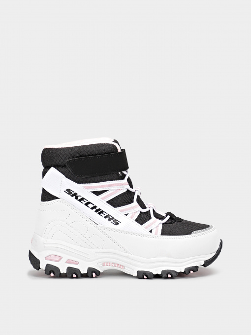 Ботинки и сапоги Skechers D'Lites модель 664200L WBPK Фото