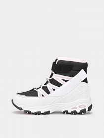 Ботинки и сапоги Skechers D'Lites модель 664200L WBPK Фото