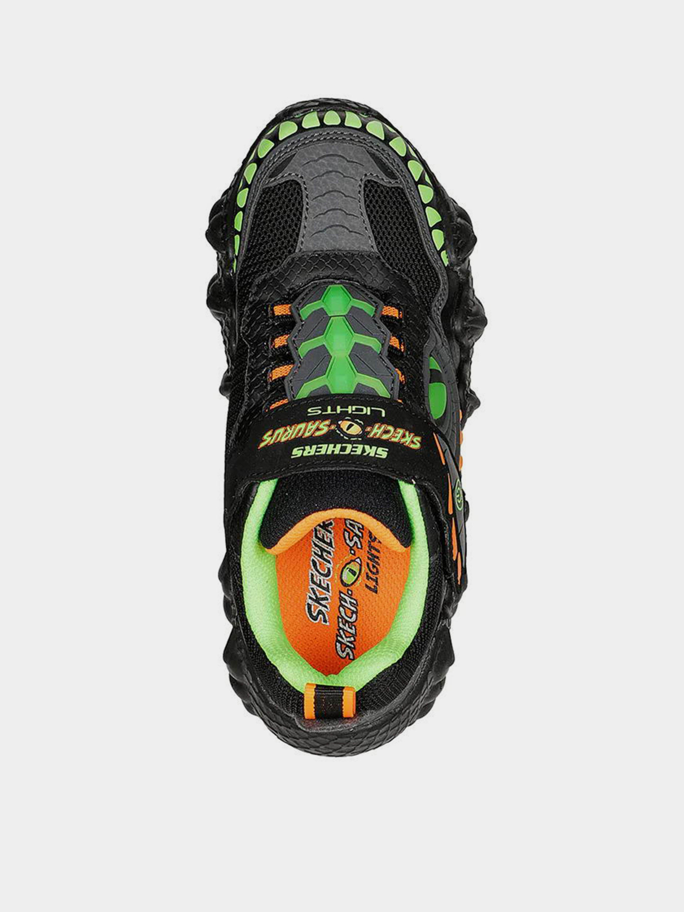 Кросівки Skechers Skech-O-Saurus Lights модель 400112L BKLM Кросівки Skechers Skech-O-Saurus Lights модель 400112L BKLM Фото