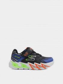 Кросівки Skechers S Lights: Flex-Glow Bolt модель 400138L BKBL Фото