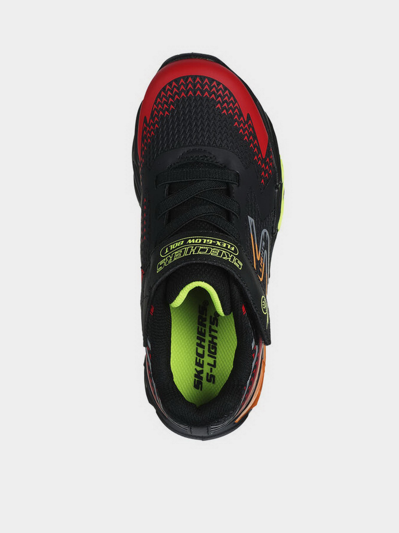 Кросівки Skechers S Lights: Flex-Glow Bolt модель 400138L BKRD Фото