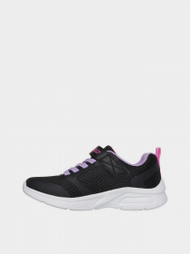 Кросівки Skechers Microspec Max - Racer Gal модель 303543L BKLV Фото