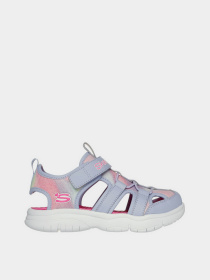 Сандалии Skechers Flex Splash - Daylight Shimmer модель 303276L LVHP Фото