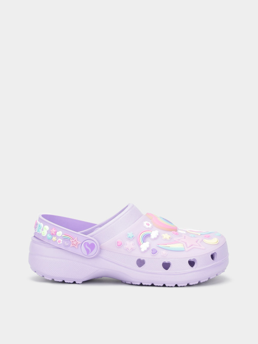 Шлёпанцы Skechers HEART CHARMER модель 308406L LVMT Фото