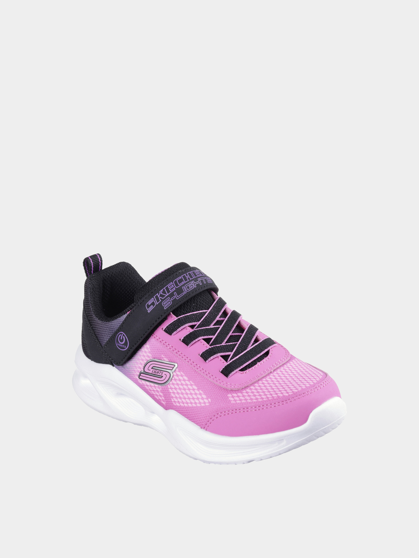 Кросівки Skechers S-Lights: Sola Glow - Ombre Deluxe модель 303714L BKHP Фото