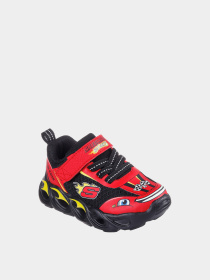 Кроссовки Skechers Hot Lights: Thermo Flash - Wheel Buddies модель 402306N RDBK Фото