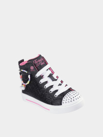 Кеды Skechers Twinkle Toes: Twinkle Sparks - Charm Bestie модель 314816L BLK Фото