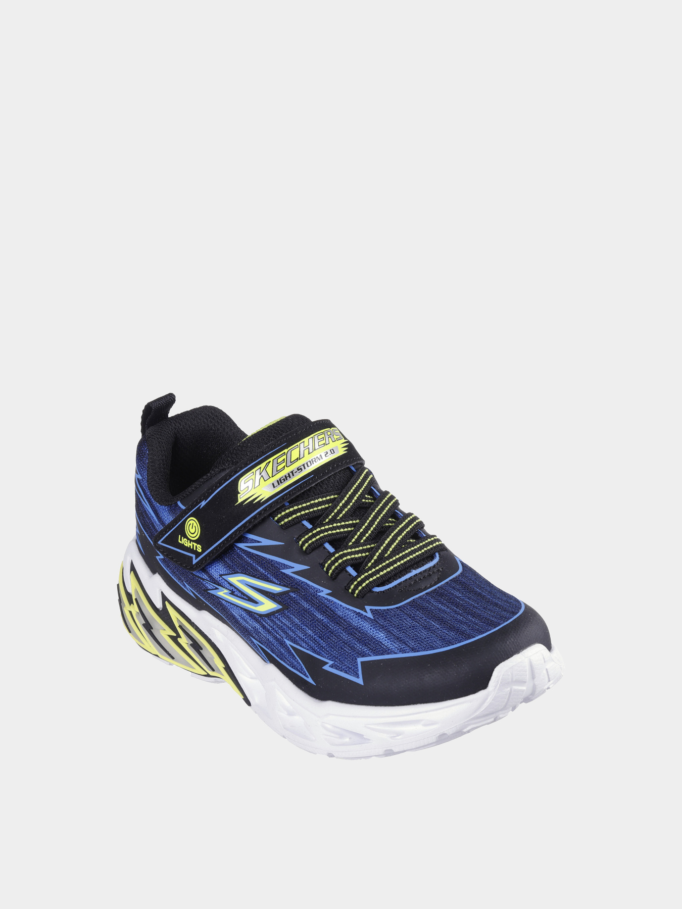 Кросівки Skechers S-Lights: Light Storm 2.0 - Bolt-Brights модель 400149L BKBL Кросівки Skechers S-Lights: Light Storm 2.0 - Bolt-Brights модель 400149L BKBL Фото