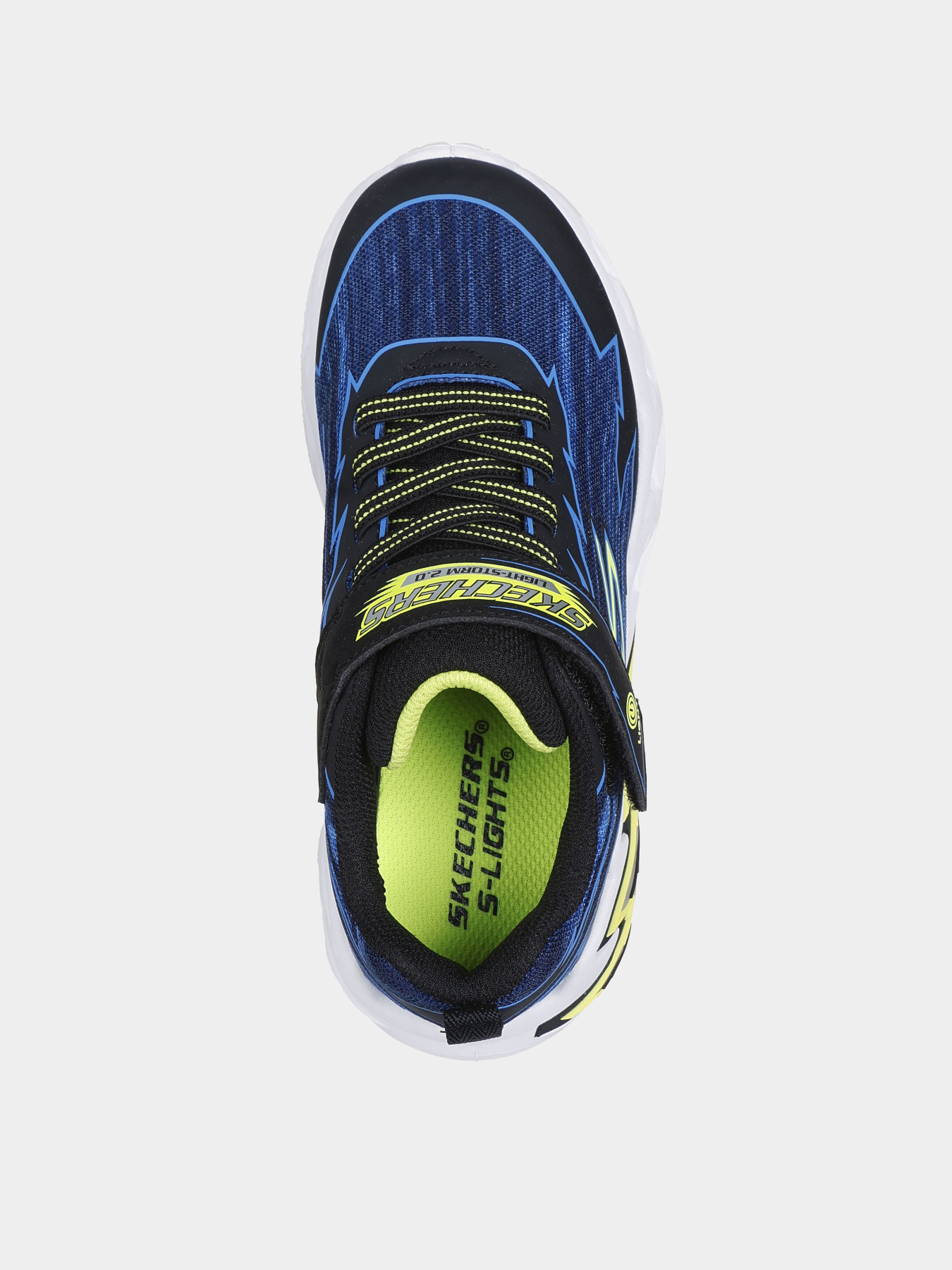 Кросівки Skechers S-Lights: Light Storm 2.0 - Bolt-Brights модель 400149L BKBL Кросівки Skechers S-Lights: Light Storm 2.0 - Bolt-Brights модель 400149L BKBL Фото