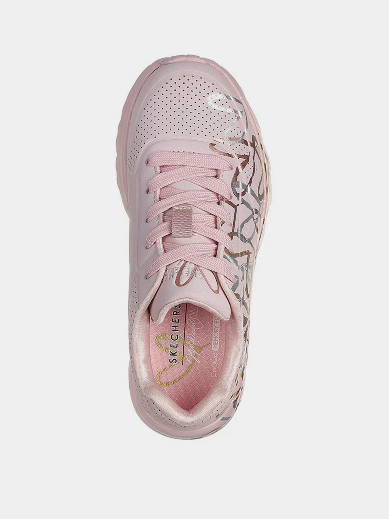 Кросівки Skechers x JGoldcrown: Uno Lite - Metallic Love модель 314067L MVMT Фото