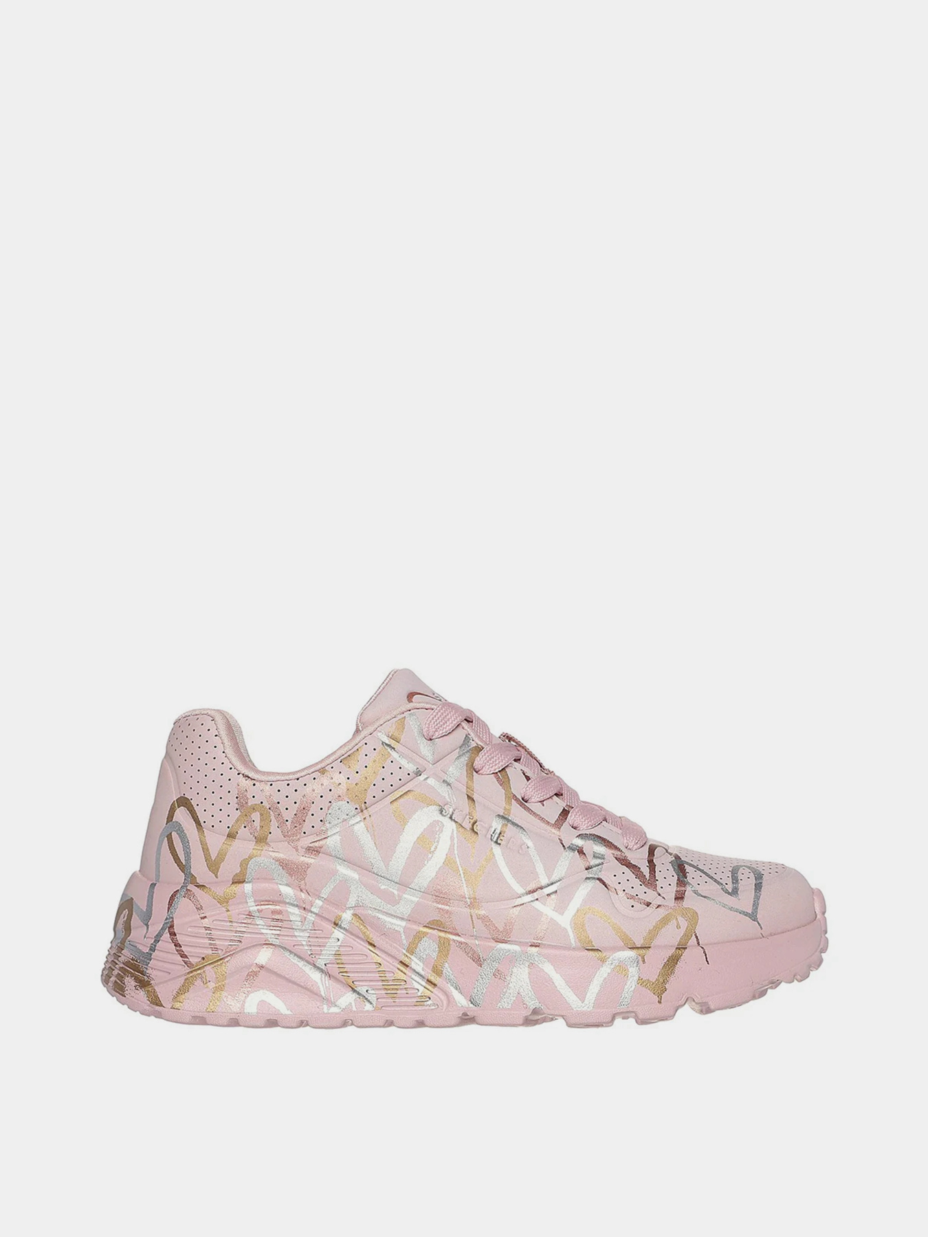 Кросівки Skechers x JGoldcrown: Uno Lite - Metallic Love модель 314067L MVMT Фото