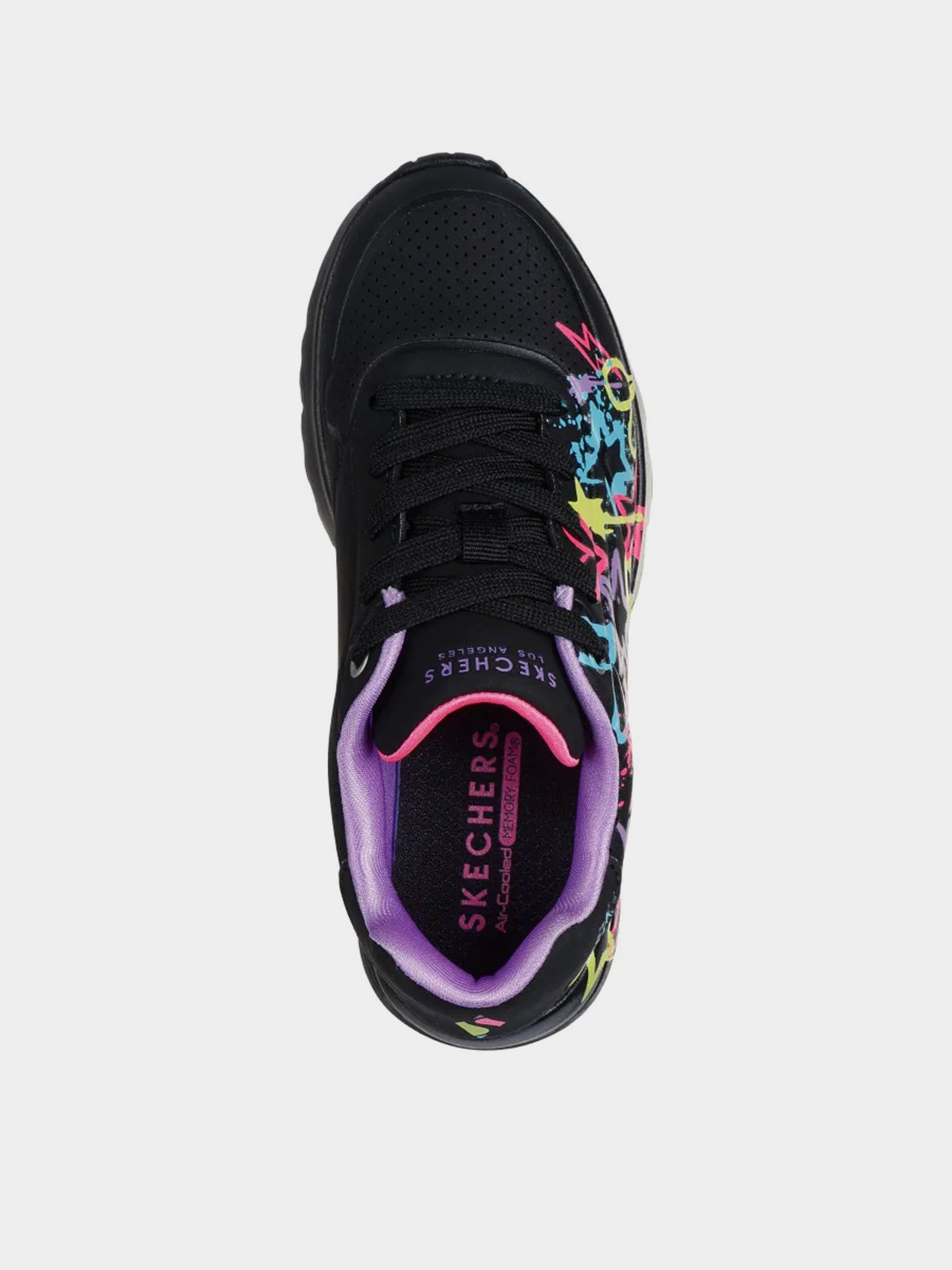Кросівки Skechers Uno Lite - My Drip модель 310391L BKMT Фото