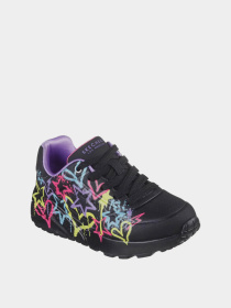 Кросівки Skechers Uno Lite - My Drip модель 310391L BKMT Фото