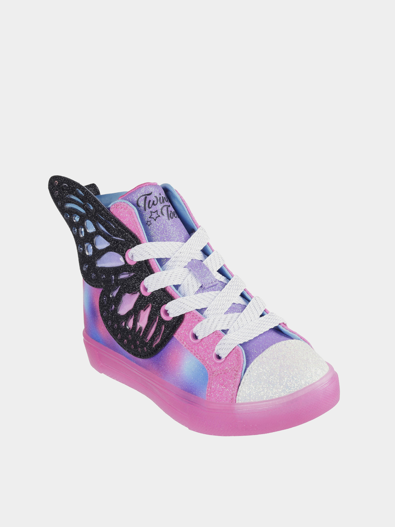 Кеды Skechers Twinkle Toes: Twinkle Sparks Ice модель 314705L BKMT Фото