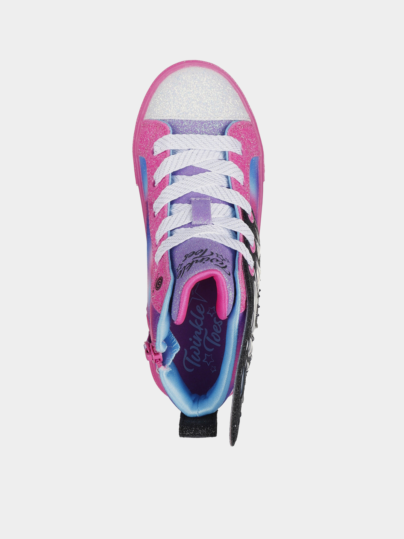 Кеды Skechers Twinkle Toes: Twinkle Sparks Ice модель 314705L BKMT Фото