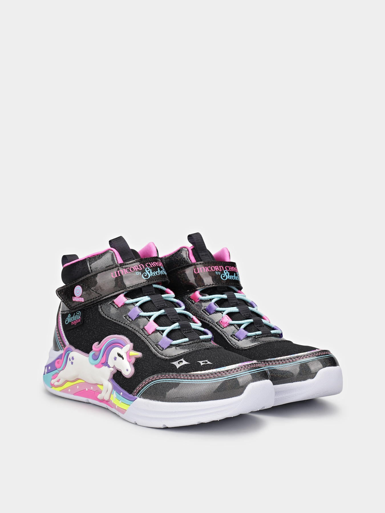 Ботинки и сапоги Skechers UNICORN CHASER модель 303302L BKMT Фото