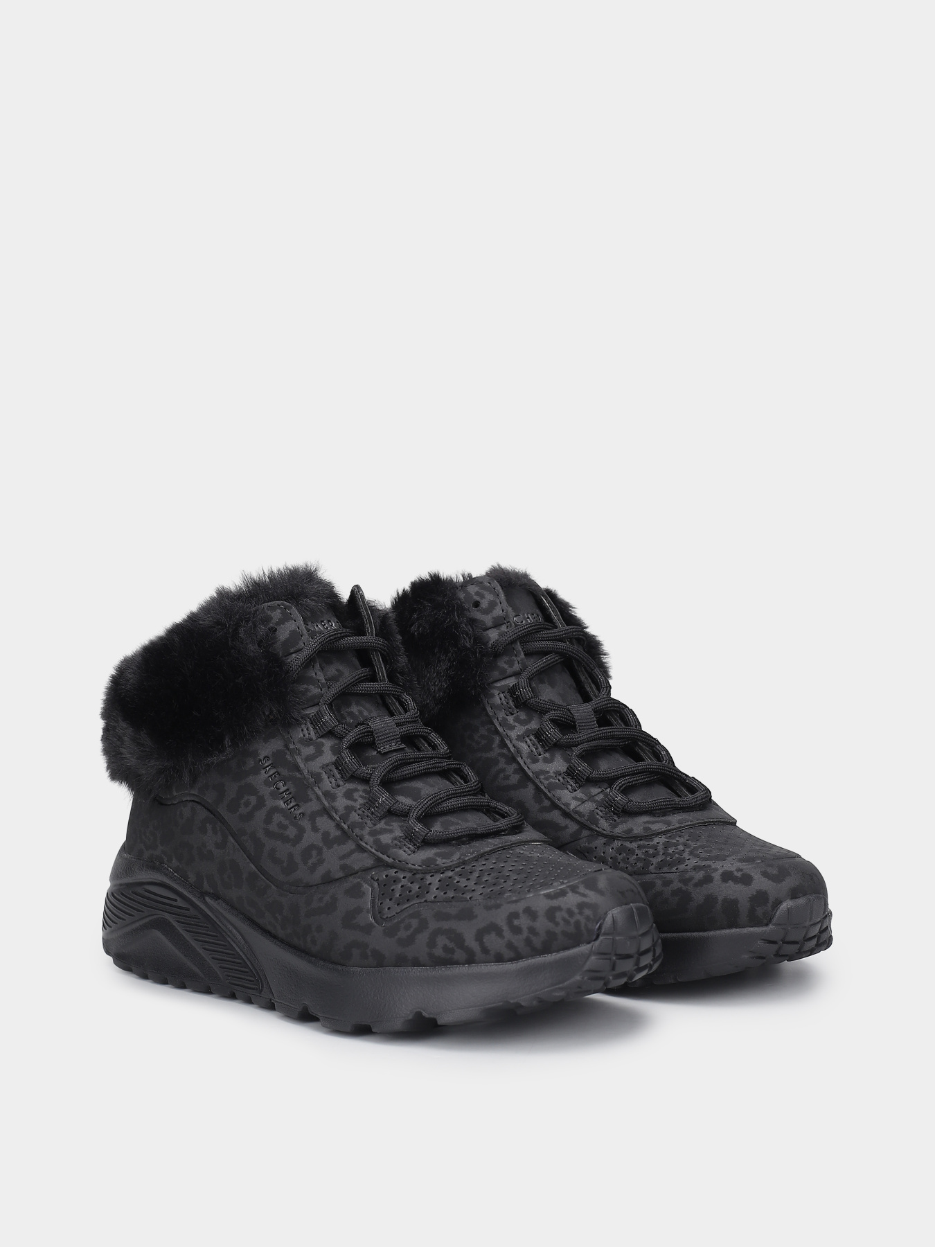 Ботинки и сапоги Skechers UNO LITE модель 310362L BBK Фото