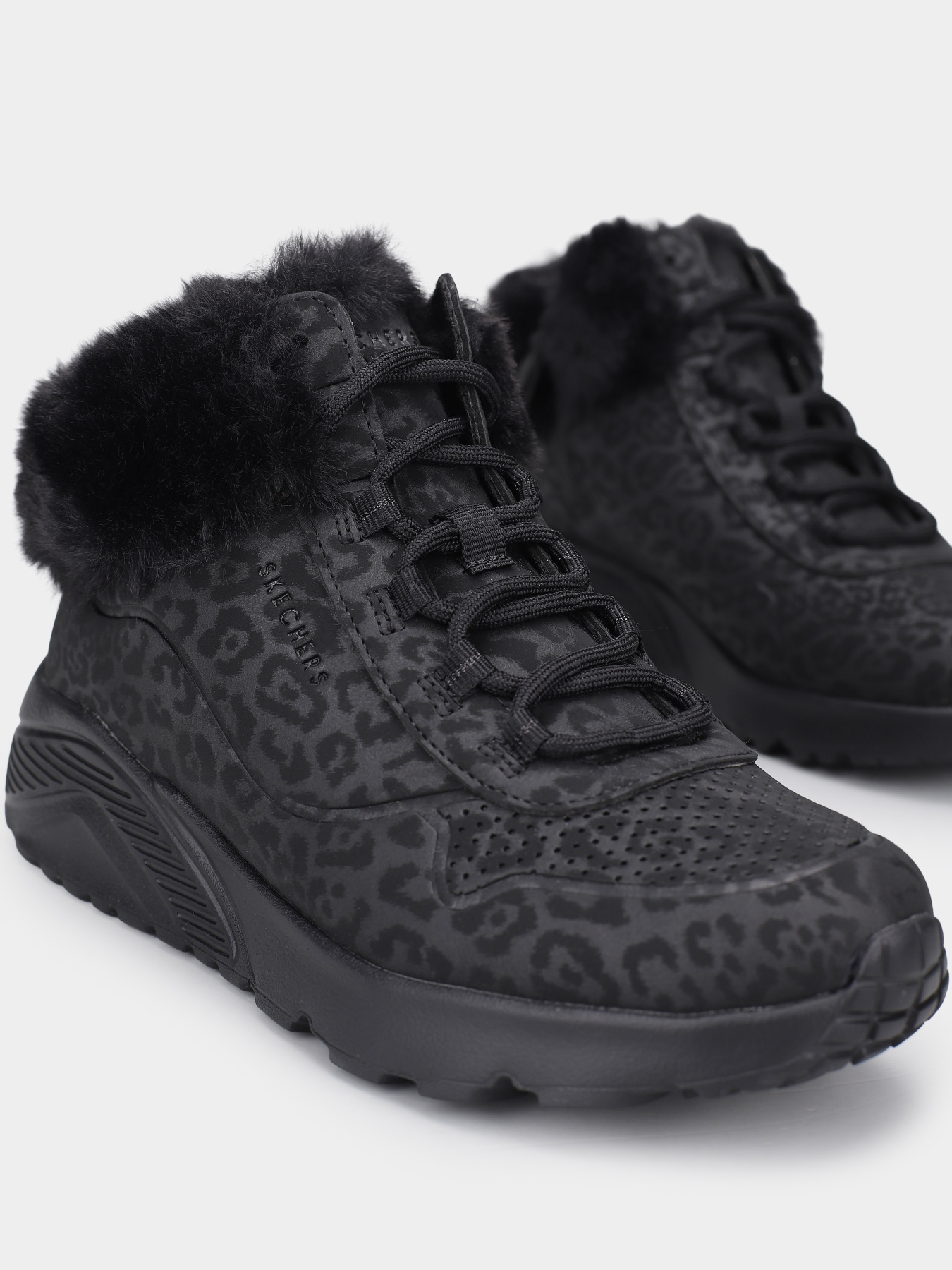 Ботинки и сапоги Skechers UNO LITE модель 310362L BBK Фото
