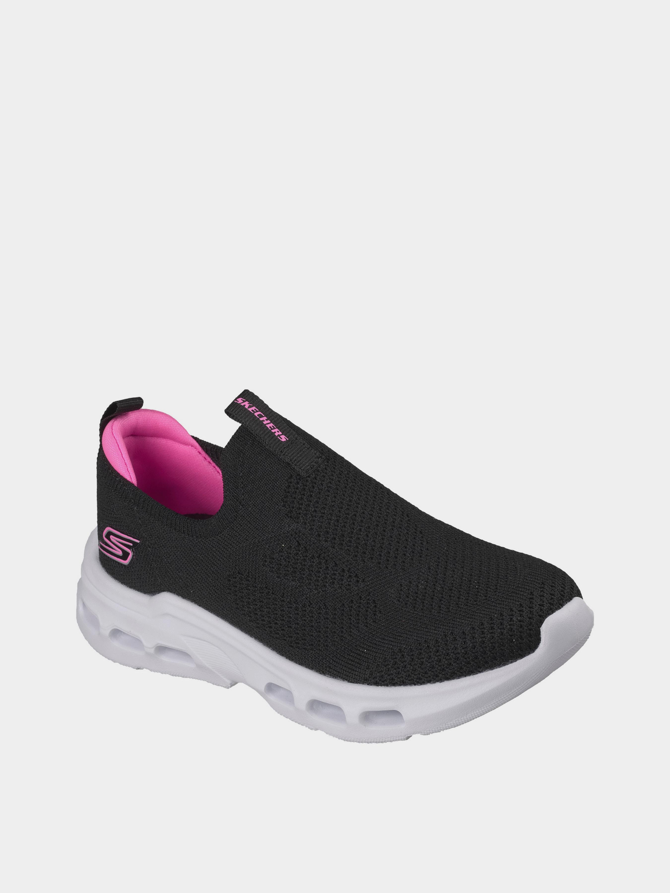 Слипоны и мокасины Skechers GLIDE-STEP HEXA модель 303795L BKPK Фото