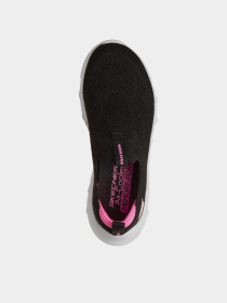 Слипоны и мокасины Skechers GLIDE-STEP HEXA модель 303795L BKPK Фото