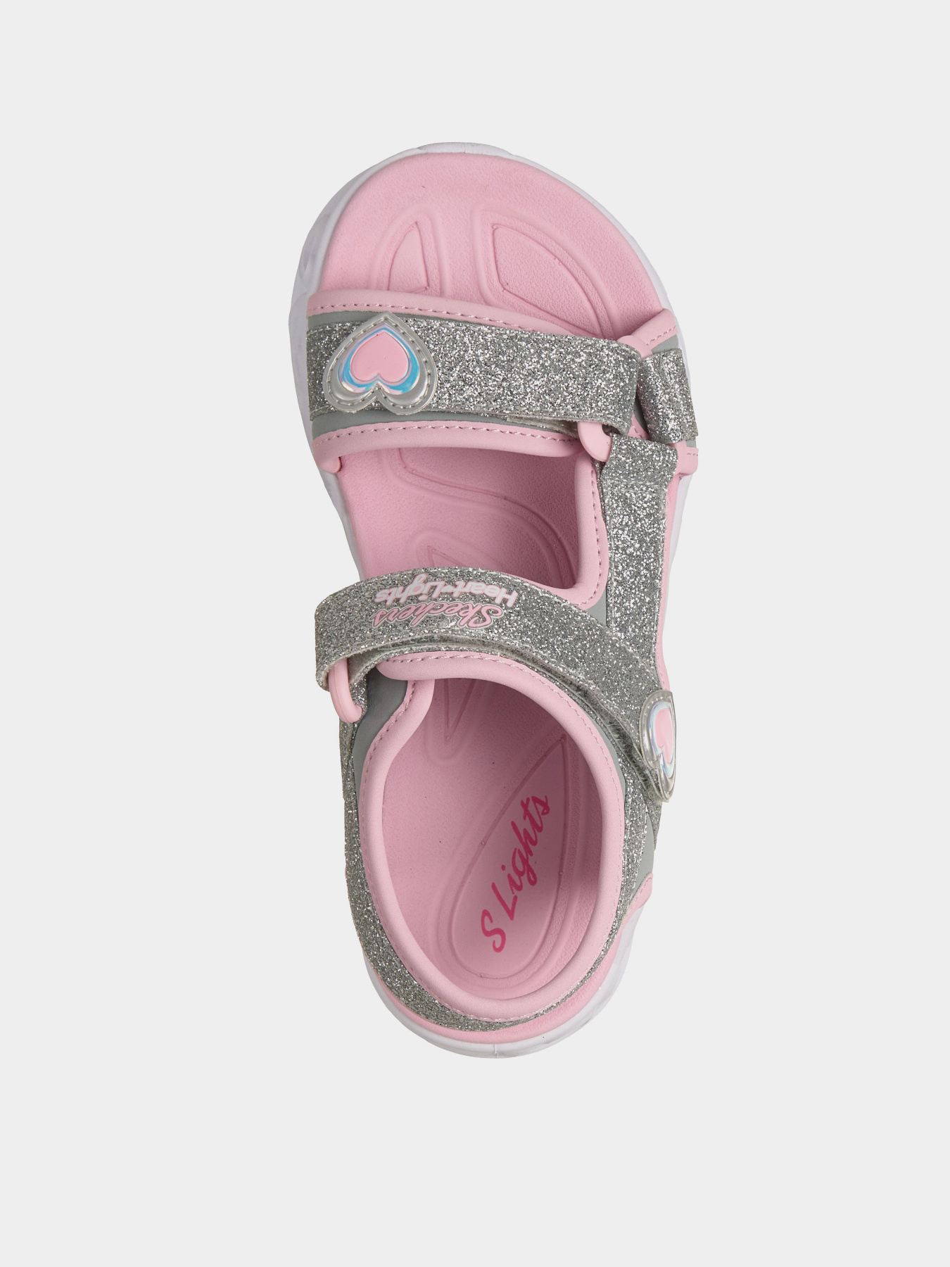 Сандалии Skechers HEART LIGHTS SANDALS модель 303114L SLPK Фото