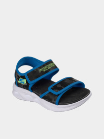 Сандалии Skechers SOLA GLOW SANDAL модель 407010L BKBL Фото