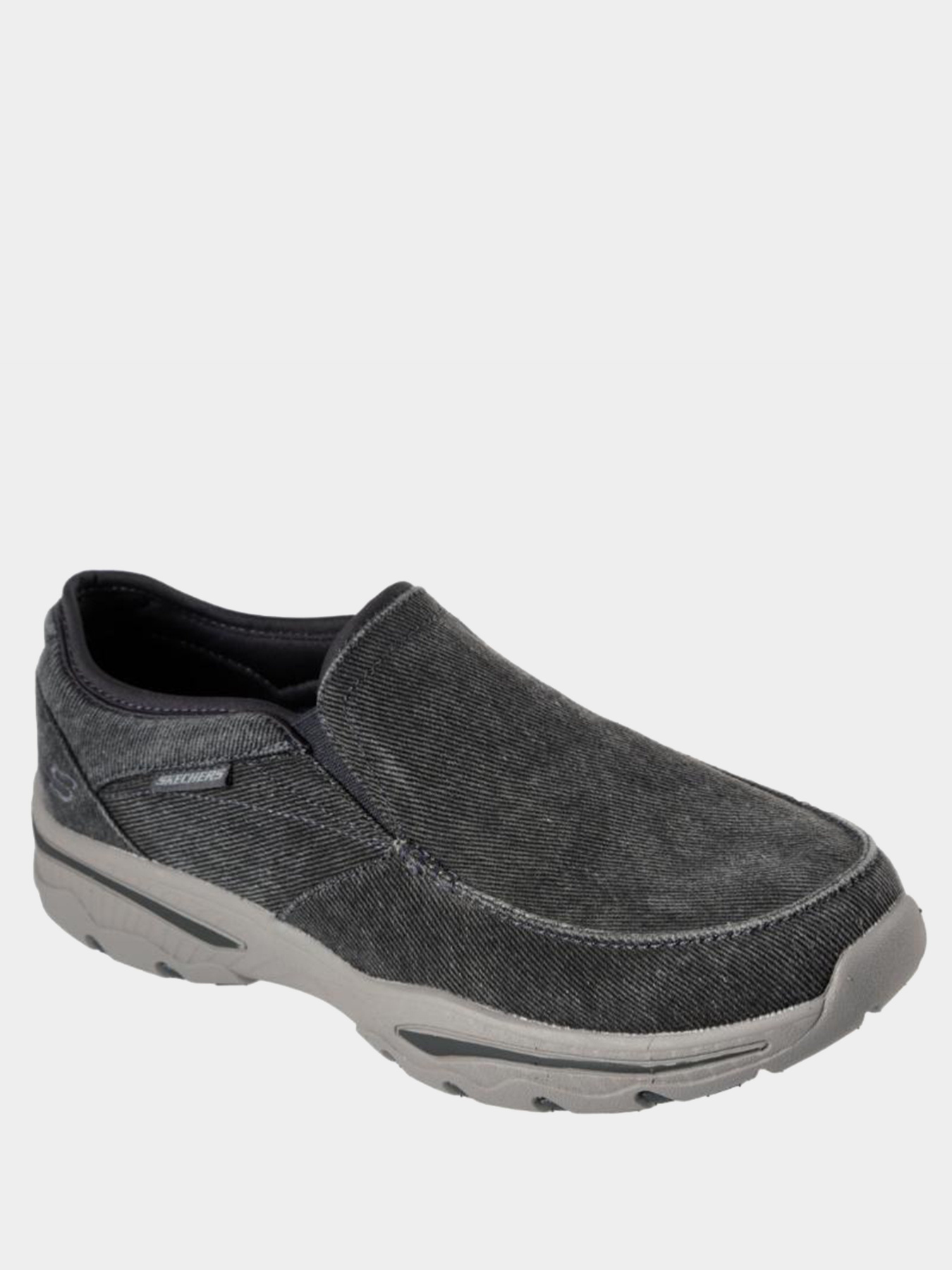 Слипоны и мокасины Skechers Relaxed Fit®: Creston - Moseco модель 65355EWW CHAR Фото