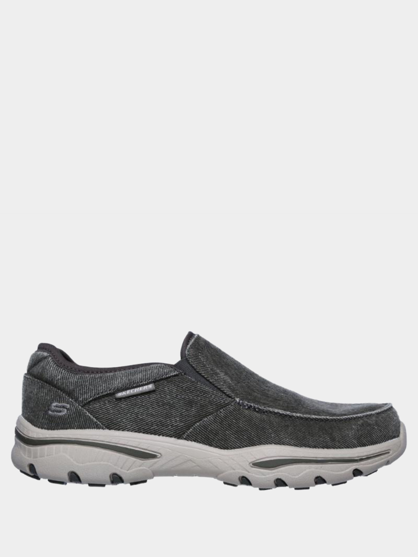 Слипоны и мокасины Skechers Relaxed Fit®: Creston - Moseco модель 65355EWW CHAR Фото
