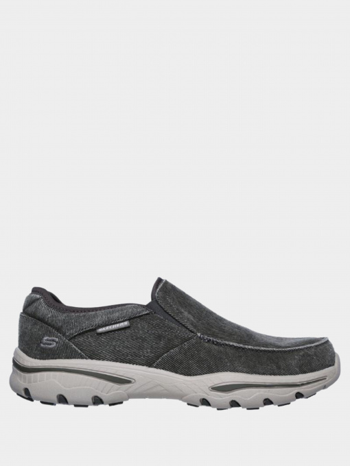 Сліпони та мокасини Skechers Relaxed Fit®: Creston - Moseco модель 65355EWW CHAR Фото