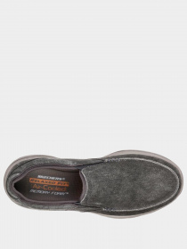 Слипоны и мокасины Skechers Relaxed Fit®: Creston - Moseco модель 65355EWW CHAR Фото