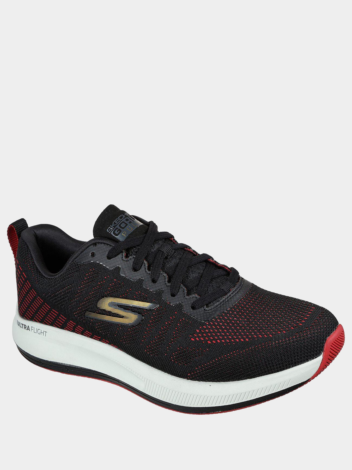 Кроссовки Skechers GOrun PULSE - STRADA модель 220096 BKRD Кроссовки Skechers GOrun PULSE - STRADA модель 220096 BKRD Фото