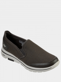 Слипоны и мокасины Skechers GoWalk 5 - Apprize модель 55510EWW OLV Фото