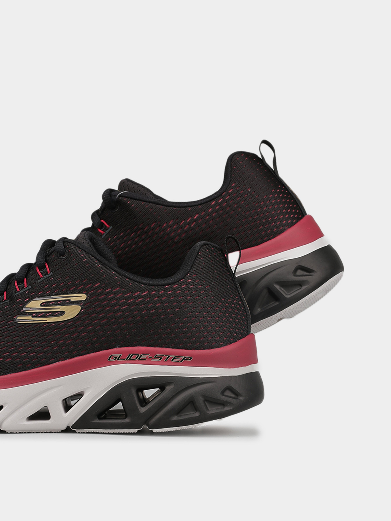 Кросівки Skechers Glide-Step Sport - Wave Heat модель 232270 BKRD Кросівки Skechers Glide-Step Sport - Wave Heat модель 232270 BKRD Фото
